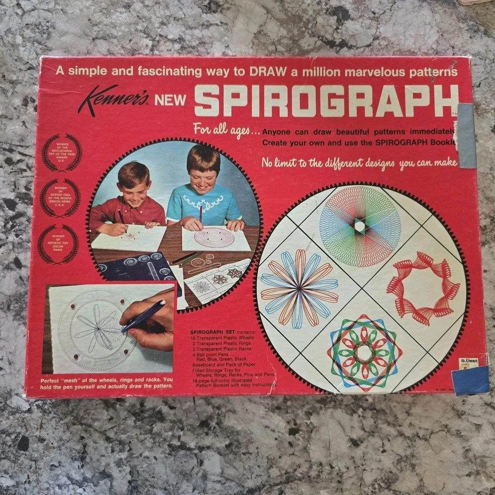 Kenner spirograph drawing